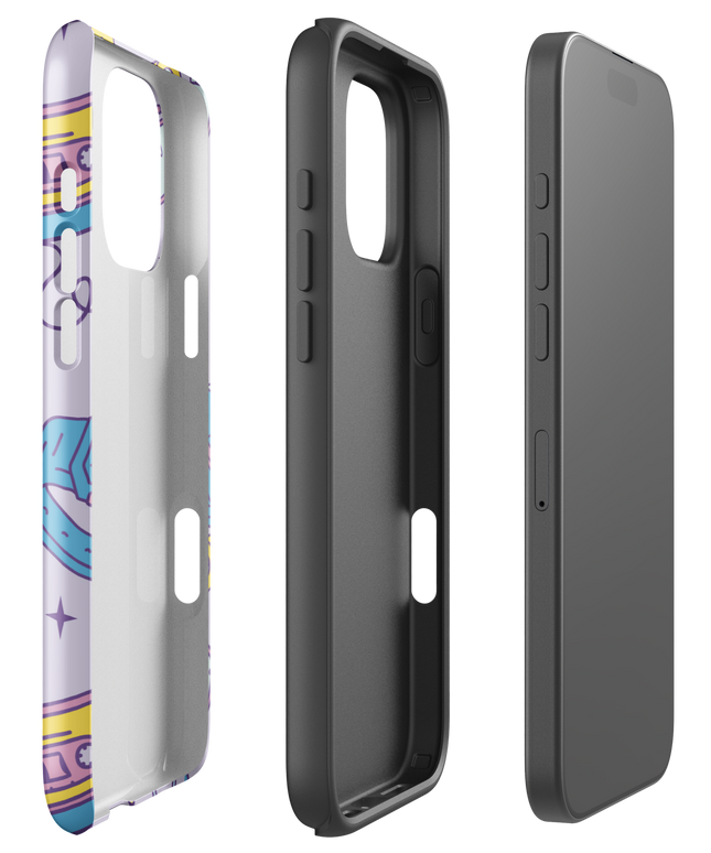 80's Retro iPhone Impact Case