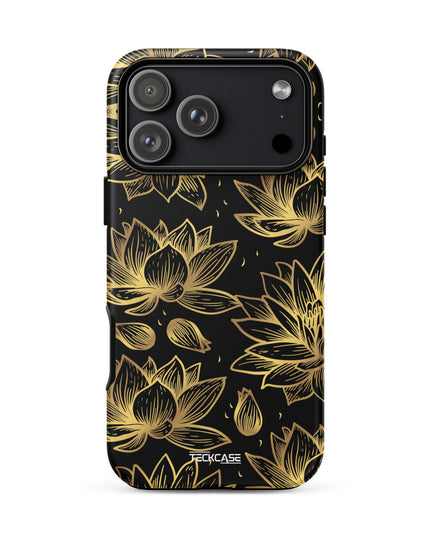 Golden Lotus iPhone Impact Case