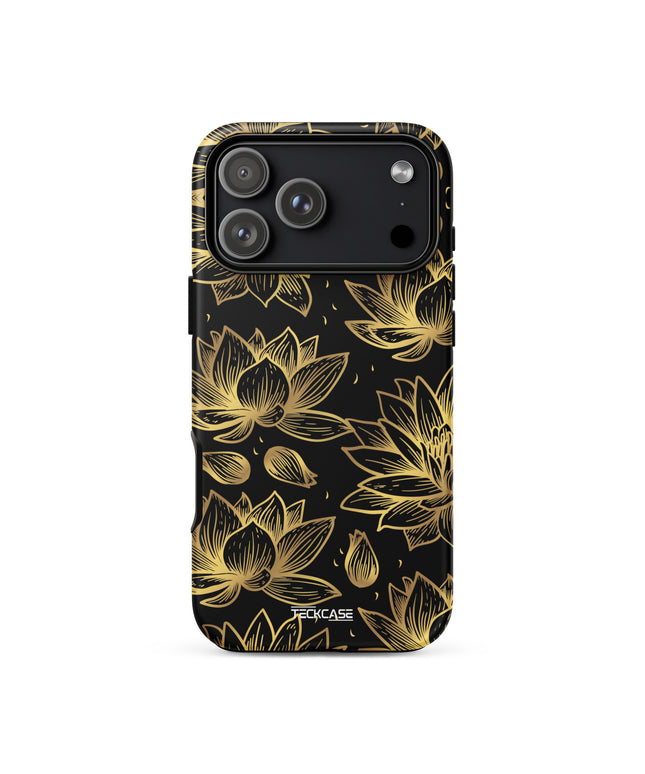 Golden Lotus iPhone Impact Case